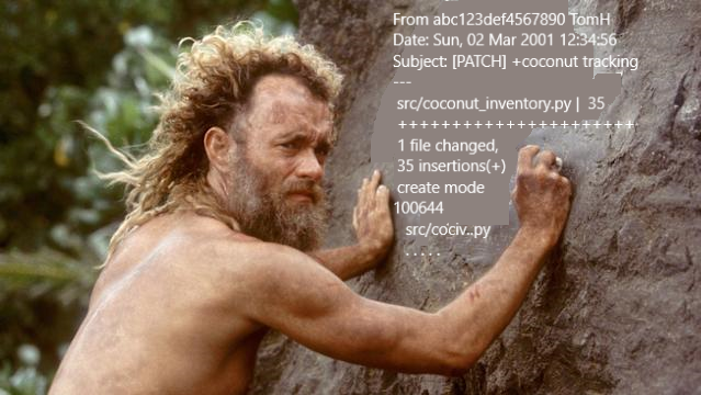 Featured image of post Surviving a Deserted Island with Git Patch