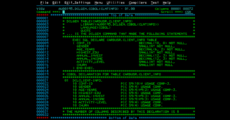 Featured image of post COBOL In a Nutshell